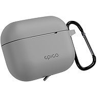 Epico silicone case with carabiner AirPods Pro 3 - grey - Headphone Case