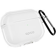 Epico Transparent Case with Carabiner AirPods Pro 3 - White Transparent - Headphone Case