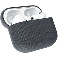 Epico SolidWoven Cover for AirPods Pro 3 Qi2 & MagSafe Compatible, Black - Headphone Case
