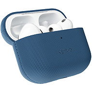 Epico SolidWoven Cover for AirPods Pro 3 Qi2 & MagSafe Compatible, Blue - Headphone Case