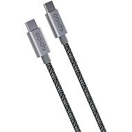 Epico 240W USB-C auf USB-C geflochtenes Kabel 2m - Space Grau - Datenkabel