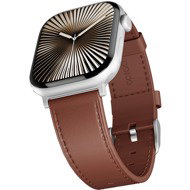 Epico Watch Strap Leather for Apple Watch SE/Series 1-9 (38/40/41mm)/10-11 (42mm) - brown - Watch Strap