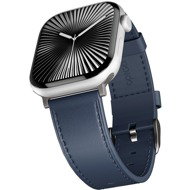 Epico Watch Strap Leather for Apple Watch SE/Series 1-9 (38/40/41mm)/10-11 (42mm) - blue - Watch Strap