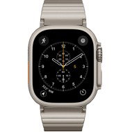 UNUM titanium strap for Apple Watch SE/Series 1-11 (42/44/45/46/49mm) - natural titanium - Watch Strap