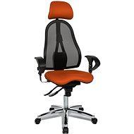 TOPSTAR Sitness 45 oranžová - Kancelárska stolička