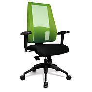 TOPSTAR Lady Sitness Deluxe zeleno-čierna - Kancelárska stolička