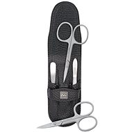 ERBE SOLINGEN Travel leather manicure set No. 9294 black - Manicure Set