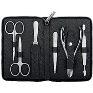 ERBE SOLINGEN Men's leather manicure "Piedmont" 9951 black - Manicure Set