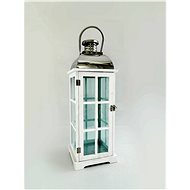 Wooden lantern big white - Lantern