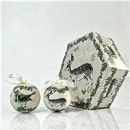 Christmas balls in decorative box bird 7pcs - Christmas Ornaments