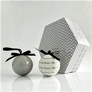 Christmas balls in decorative box black and white 7pcs - Christmas Ornaments