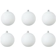 Flask white set 6 pieces - Christmas Ornaments