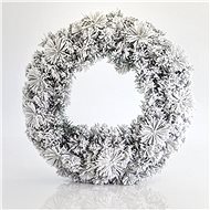EUROLAMP Natural Snowy Wreath 50cm - Wreath