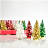Box with plastic trees, 15 cm - Christmas Ornaments