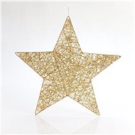 Hanging star, gold, 60 cm - Christmas Ornaments