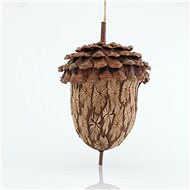 Wooden acorn, 12x16 cm - Christmas Decoration