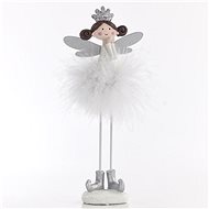 Ceramic White Fairy, 20.5cm - Christmas Decoration