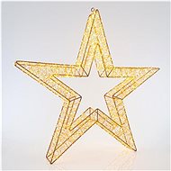 EUROLAMP Christmas decoration - shining star, 70 cm - Christmas Decoration