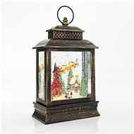 EUROLAMP Christmas decoration - illuminated lantern with Christmas picture, 16 x 8,8 x 26,5 cm - Lantern