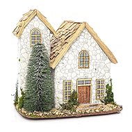 EUROLAMP Christmas decoration - tree house, 22 x 19 x 23 cm - Christmas Decoration
