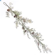 EUROLAMP Christmas decoration - decorative branch with pinecone and deer, 150 cm - Artificial Flower