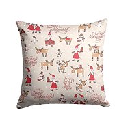 EUROLAMP Christmas decoration - cushion Merry Christmas, 40 x 40 cm - Pillow
