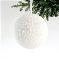 EUROLAMP Christmas decorations - ball, snow, diameter 25 cm - Christmas Ornaments