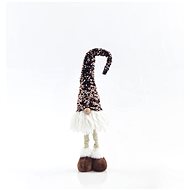 EUROLAMP Christmas decoration - elf with brown hat, 20 x 18 x 76 cm - Christmas Decoration