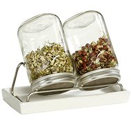 Sada 2 sklenic 1000 ml eschenfelder bílá - Seed Starting Tray