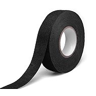 Escape6 Insulating textile tape 19 mm × 15 m black - Electrical Tape