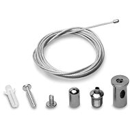 Escape6 Suspension steel cable for modular LED luminaire with height lock - Mounting Kit