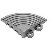 Escape6 Floor corner piece SORG, 6 cm, 4 pcs, grey - WPC Accessory