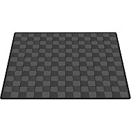Escape6 WPC flooring, SORG, 3,72 × 3,32 m, black - WPC Tiles