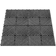 Escape6 WPC flooring SORG, 0,8 × 0,8 m, 4 pcs, black - WPC Tiles