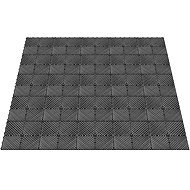 Escape6 WPC flooring, SORG, 2 × 2 m, 25 pcs, black - WPC Tiles