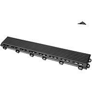 Escape6 SORG floor edge, 40 cm, with eyelets, 2 pcs, black - WPC Accessory