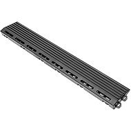 Escape6 SORG floor edge, 40 cm, with pins, 2 pcs, black - WPC Accessory