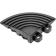 Escape6 Floor corner piece SORG, 6 cm, 4 pcs, black - WPC Accessory