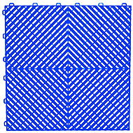 Escape6 Modular floor tiles 40×40cm, blue - WPC Tiles