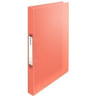 ESSELTE ColourIce Two-Ring Binder Peach - Ring binder