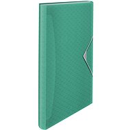 ESSELTE Colour Breeze with compartments, green - Document Folder