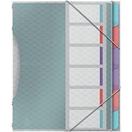 ESSELTE Colour Breeze, 1-6, vegyes színek - Iratrendező mappa