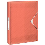 ESSELTE Colour'Ice 25mm Peach - Document Folder