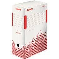 Esselte Speedbox 15 x 25 x 35cm, White-red - Archive Box
