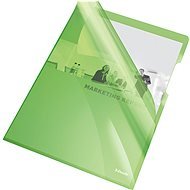 ESSELTE PREMIUM L A4, 150 mikrofon, átlátszó zöld - 25 darabos csomagban - Iratrendező mappa