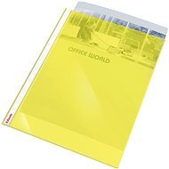 ESSELTE STANDARD A4/55 micron, Glossy, Yellow - Pack of 10 - Sheet Potector