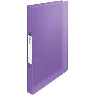 ESSELTE Colour Breeze Doppelring, transparent lavendel - Dokumentenmappe