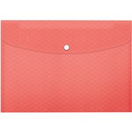 ESSELTE Colour Breeze A4, transparent coral - pack of 3 - Document Folder