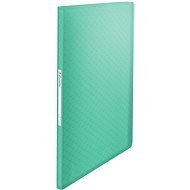 ESSELTE Colour Breeze A4, 40 pockets, transparent green - Document Folders