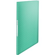 ESSELTE Colour Breeze A4, 40 pockets, transparent green - Document Folder